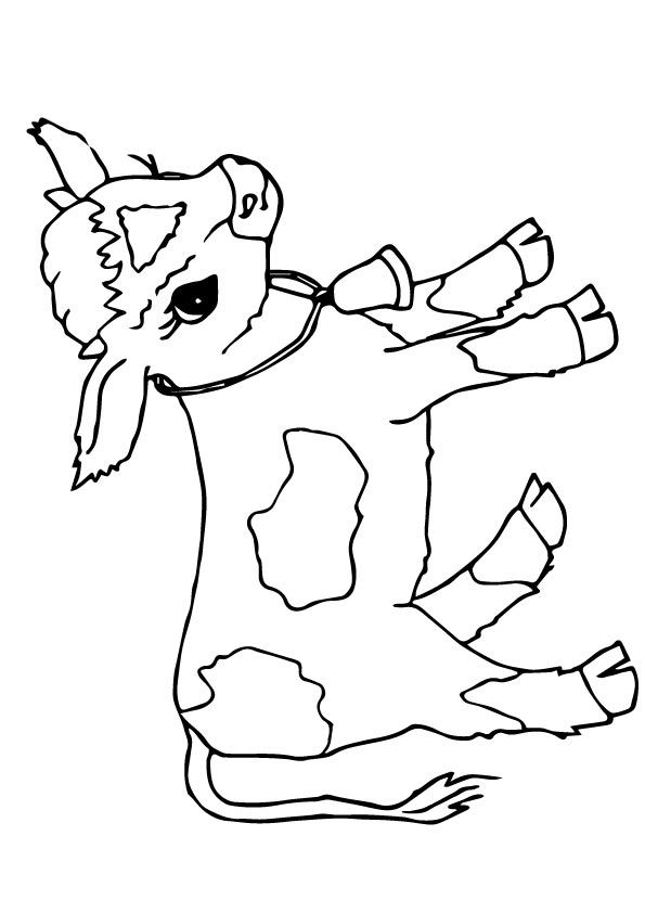 48+ Discover Free Printable Calf Coloring Pages for Kids – Fun & Easy!