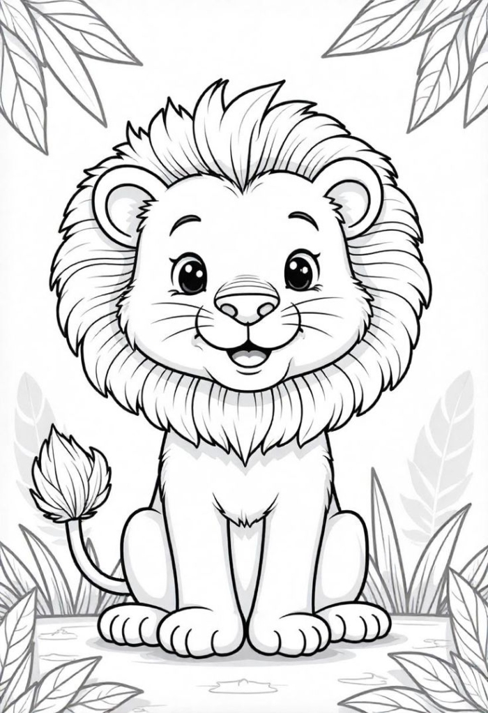 41+ Discover Free & Printable Lion Coloring Pages for Kids Today!