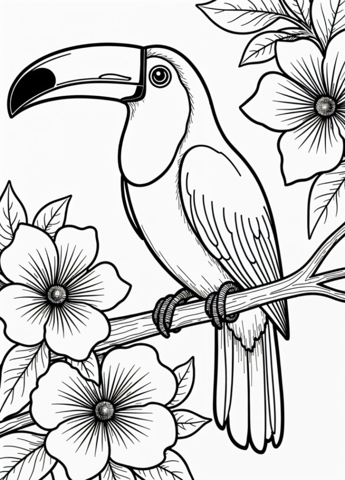 45+ Free Printable Toucan Coloring Pages for Kids – Fun & Easy Coloring Fun!