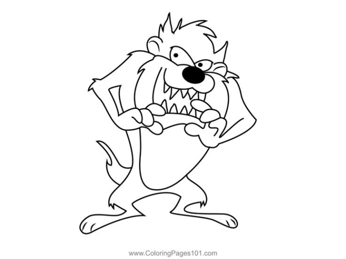 Simpsons cartoon character coloring page Simpsons cartoon character coloring page