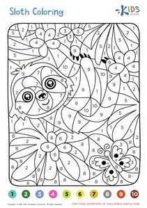 44+ Free Printable Color by Number Jungle Animals for Kids – Fun & Easy!