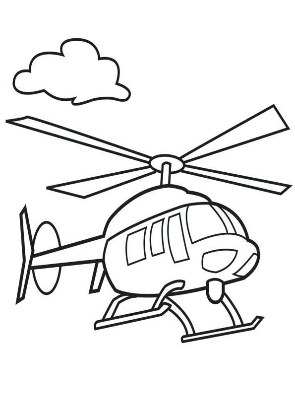 A helicopter flying in the sky with clouds behind it A helicopter flying in the sky with clouds behind it