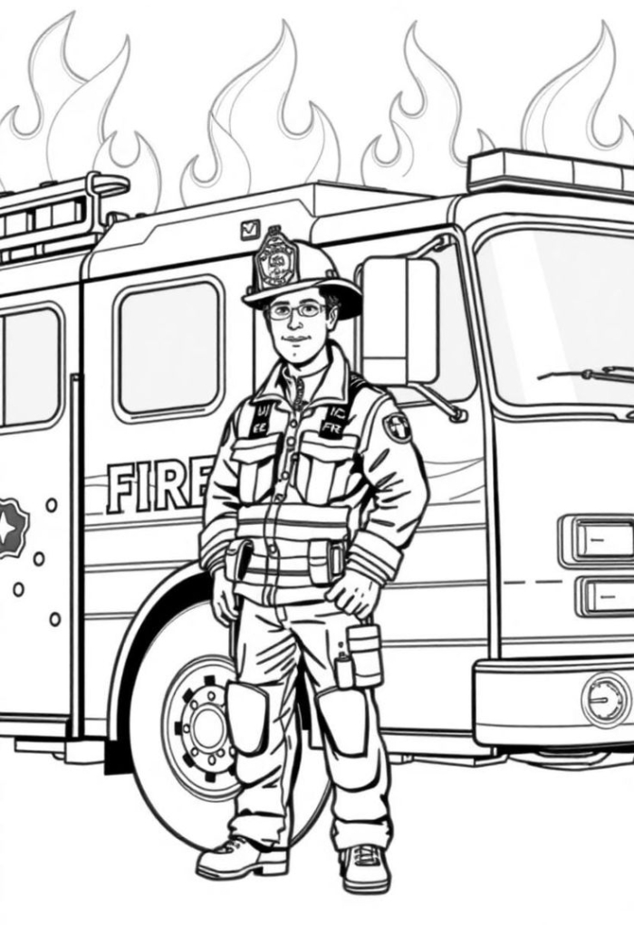 Coloring pages featuring emergency services, including paramedics, fire engines, police cars, and divers. suitable for kids aged 6 to 10. print at home on a4 paper. Coloring pages featuring emergency services, including paramedics, fire engines, police cars, and divers. suitable for kids aged 6 to 10. print at home on a4 paper.